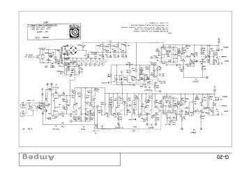 Ampeg G20 schematic circuit diagram