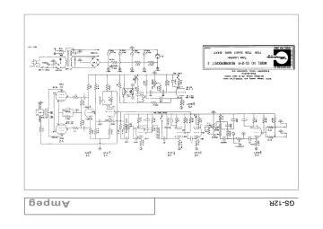 Ampeg GS12R schematic circuit diagram