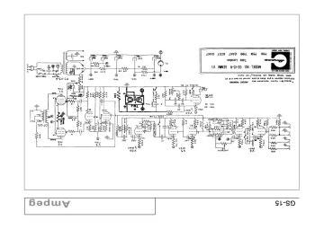 Ampeg GS15 schematic circuit diagram