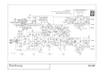 Ampeg GV15 schematic circuit diagram