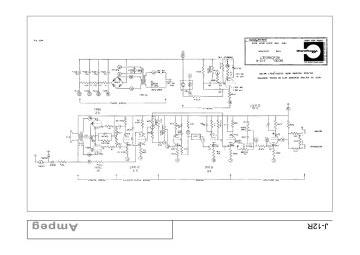 Ampeg J12R schematic circuit diagram