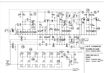 Arcam T21 schematic circuit diagram