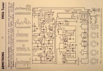 Armstrong FM56 schematic circuit diagram