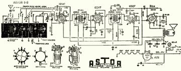 Astor 3S schematic circuit diagram