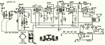 Astor 4S schematic circuit diagram