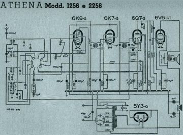 Athena 1256 schematic circuit diagram