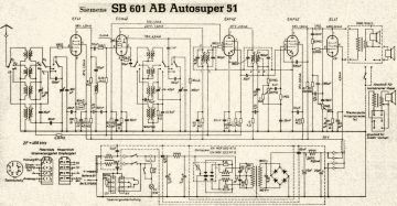 Autosuper SB601ABA schematic circuit diagram