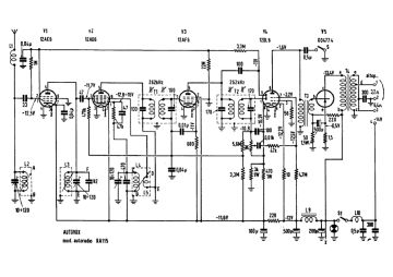 Autovox RA115 schematic circuit diagram