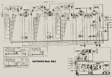 Autovox RA2 schematic circuit diagram