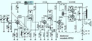 Autovox RT53 schematic circuit diagram