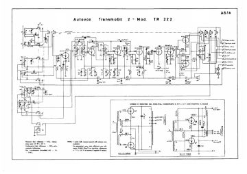 Autovox TR222 schematic circuit diagram