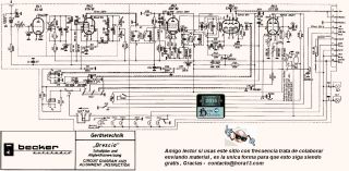 Becker Brescia schematic circuit diagram
