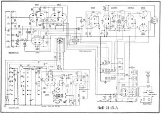 Bell 2145A schematic circuit diagram