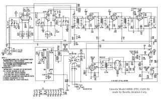 Bendix 88BH schematic circuit diagram