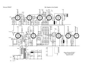 Binson PE603T schematic circuit diagram