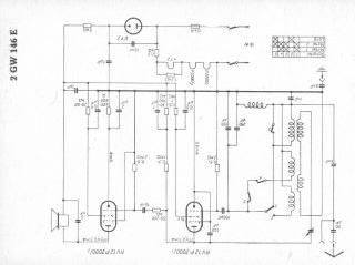 Blaupunkt 2GW146E schematic circuit diagram