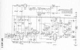 Blaupunkt 3GW448 schematic circuit diagram