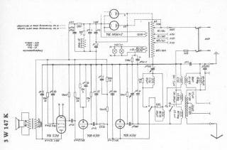 Blaupunkt 3W147K schematic circuit diagram
