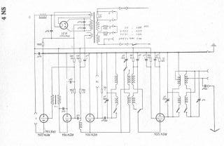 Blaupunkt 4NS schematic circuit diagram