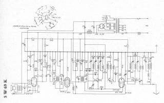 Blaupunkt 5W69K schematic circuit diagram