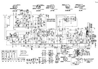 Blaupunkt 4525 schematic circuit diagram