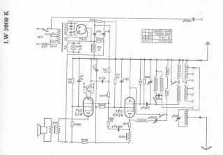 Blaupunkt LW2000K schematic circuit diagram