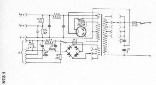 Blaupunkt NTS5 schematic circuit diagram