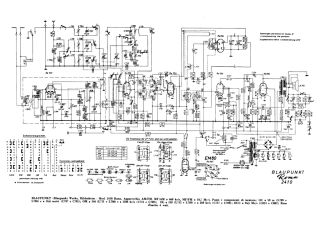 Blaupunkt 2410 schematic circuit diagram