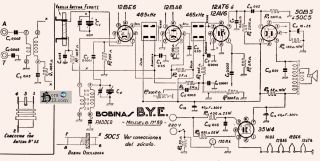 BYE 59 schematic circuit diagram