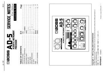 Roland Schematics, Service manual or circuit diagram £1.80 (~ $2.20 or ...
