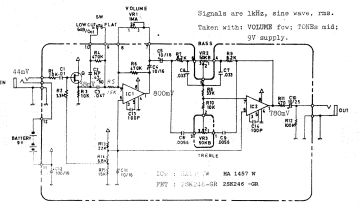 Boss FA1 schematic circuit diagram