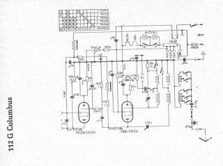 Brandt 112G schematic circuit diagram