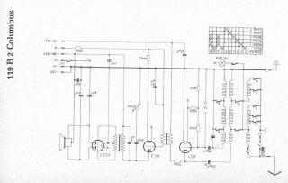Brandt 119B2 schematic circuit diagram