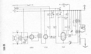 Brandt 120B schematic circuit diagram