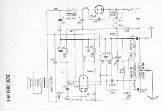 Brandt 146GW schematic circuit diagram