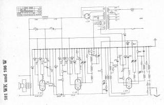 Brandt 181WK schematic circuit diagram