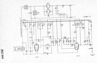 Brandt 448GW schematic circuit diagram