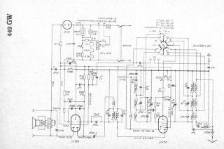 Brandt 449GW schematic circuit diagram