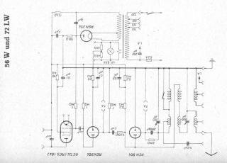 Brandt 72LW schematic circuit diagram