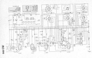 Brandt 649GW schematic circuit diagram
