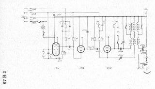 Brandt 97B2 schematic circuit diagram