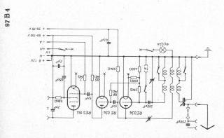 Brandt 97B4 schematic circuit diagram