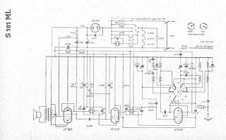 Brandt S101ML schematic circuit diagram