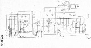 Brandt S201WK schematic circuit diagram