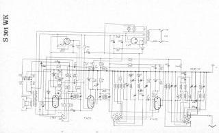 Brandt S301WK schematic circuit diagram