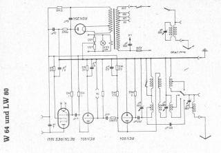 Brandt LW80 schematic circuit diagram