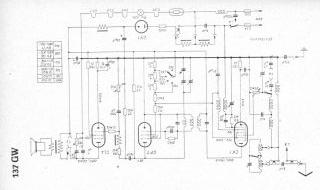 Braun 137GW schematic circuit diagram