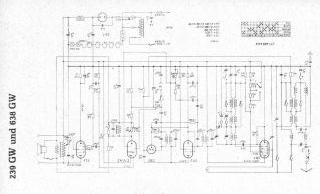 Braun 239GW schematic circuit diagram