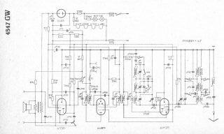 Braun 4547GW schematic circuit diagram