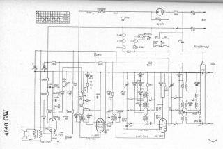 Braun 4640GW schematic circuit diagram